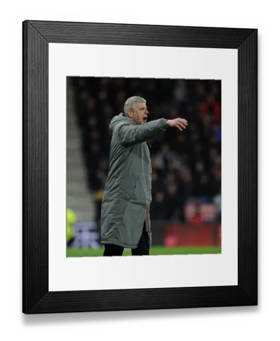 Framed Print : Arsene Wenger Faces Off Against AFC Bournemouth in Premier League Showdown (January 2017) Framed Print : Arsene Wenger Faces Off Against AFC Bournemouth in Premier League Showdown (January 2017)