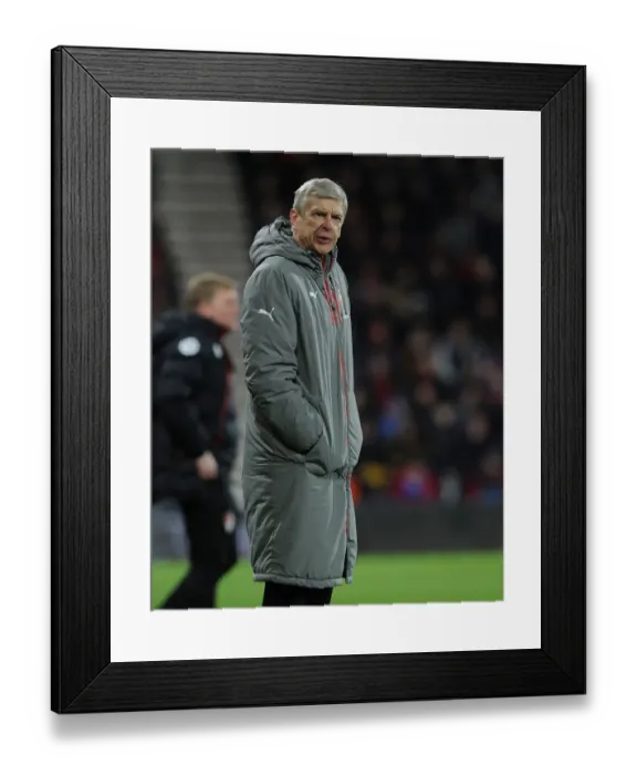 Framed Print : Arsene Wenger and Arsenal Face Off Against AFC Bournemouth in Premier League Clash (January 2017) Framed Print : Arsene Wenger and Arsenal Face Off Against AFC Bournemouth in Premier League Clash (January 2017)