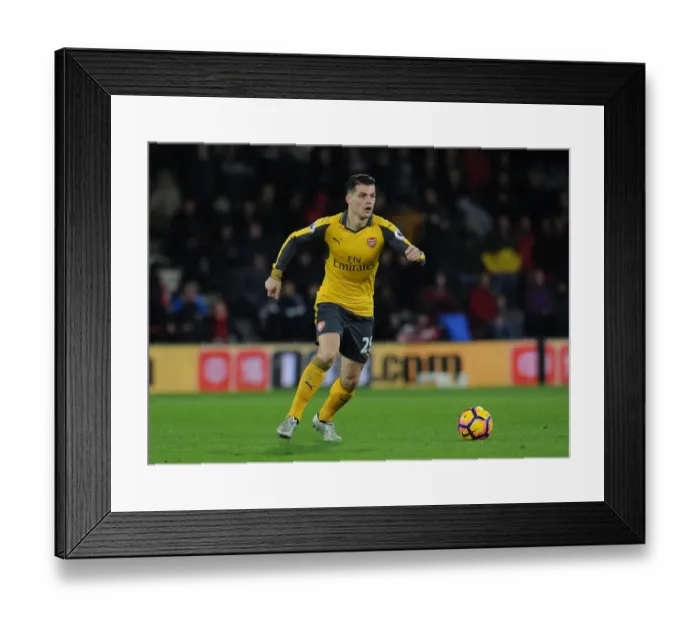 Framed Print : Granit Xhaka's Brilliant Midfield Performance: Arsenal Triumphs Over AFC Bournemouth, Premier League 2016-17 Framed Print : Granit Xhaka's Brilliant Midfield Performance: Arsenal Triumphs Over AFC Bournemouth, Premier League 2016-17
