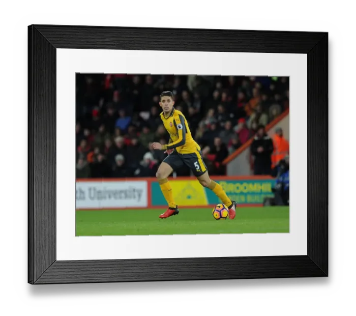 Framed Print : Gabriel in Action: Arsenal vs. AFC Bournemouth, Premier League 2016-17 Framed Print : Gabriel in Action: Arsenal vs. AFC Bournemouth, Premier League 2016-17