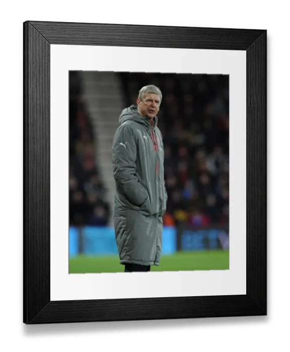 Framed Print : Arsene Wenger and Arsenal Battle AFC Bournemouth in January 2017 Premier League Clash Framed Print : Arsene Wenger and Arsenal Battle AFC Bournemouth in January 2017 Premier League Clash