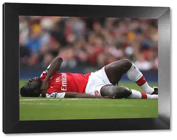 Injured Arsenal captain Kolo Toure