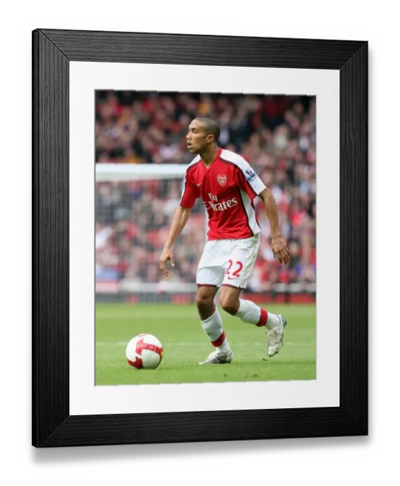 Framed Print : Arsenal's Gael Clichy Celebrates Victory: Arsenal 3-1 Everton, Barclays Premier League (18 / 10 / 08) Framed Print : Arsenal's Gael Clichy Celebrates Victory: Arsenal 3-1 Everton, Barclays Premier League (18 / 10 / 08)