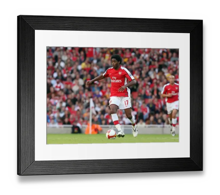 Framed Print : Alex Song's Triumph: Arsenal's 3-1 Barclays Premier League Victory Over Everton (18 / 10 / 08) Framed Print : Alex Song's Triumph: Arsenal's 3-1 Barclays Premier League Victory Over Everton (18 / 10 / 08)