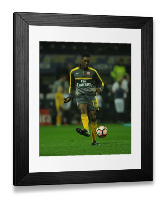 Framed Print : Preston North End v Arsenal - The Emirates FA Cup Third Round