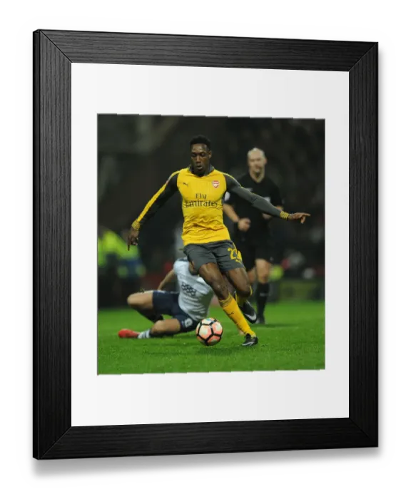 Framed Print : Arsenal's Danny Welbeck in FA Cup Action: Arsenal vs Preston North End (2017) Framed Print : Arsenal's Danny Welbeck in FA Cup Action: Arsenal vs Preston North End (2017)