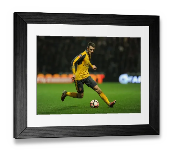 Framed Print : Arsenal's Aaron Ramsey in FA Cup Action: Arsenal vs. Preston North End (2017) Framed Print : Arsenal's Aaron Ramsey in FA Cup Action: Arsenal vs. Preston North End (2017)
