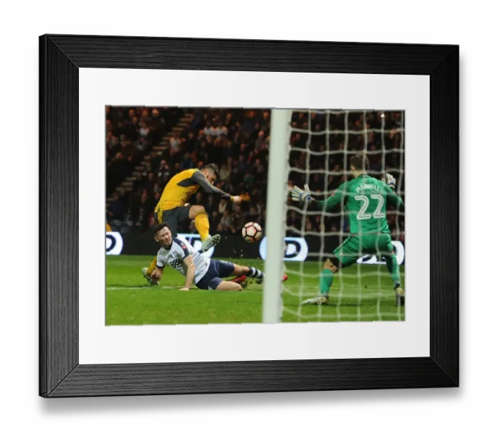 Framed Print : Olivier Giroud Scores as Arsenal Advance in FA Cup: Preston North End vs Arsenal Framed Print : Olivier Giroud Scores as Arsenal Advance in FA Cup: Preston North End vs Arsenal