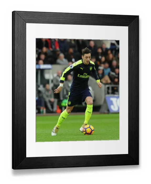 Framed Print : Mesut Ozil in Action: Swansea City vs. Arsenal, Premier League 2016-17 Framed Print : Mesut Ozil in Action: Swansea City vs. Arsenal, Premier League 2016-17