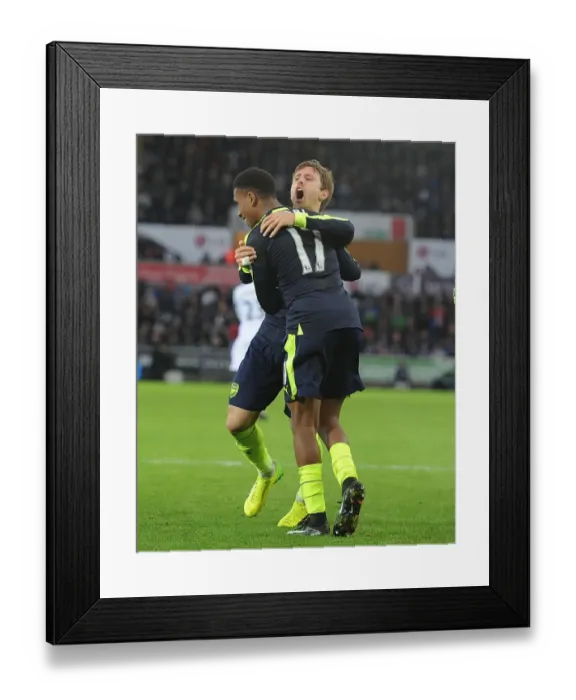 Framed Print : Alex Iwobi's Hat-Trick: Arsenal's Dominance Over Swansea City (January 2017) Framed Print : Alex Iwobi's Hat-Trick: Arsenal's Dominance Over Swansea City (January 2017)