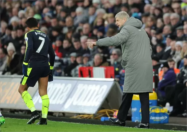Arsene Wenger and Alexis Sanchez: Arsenal's Tactical Duo at Swansea City, January 2017