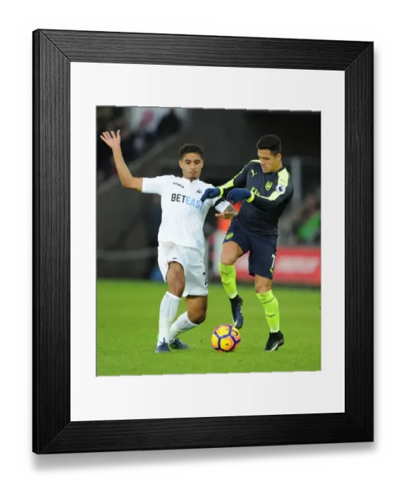 Framed Print : Swansea City v Arsenal - Premier League Framed Print : Swansea City v Arsenal - Premier League