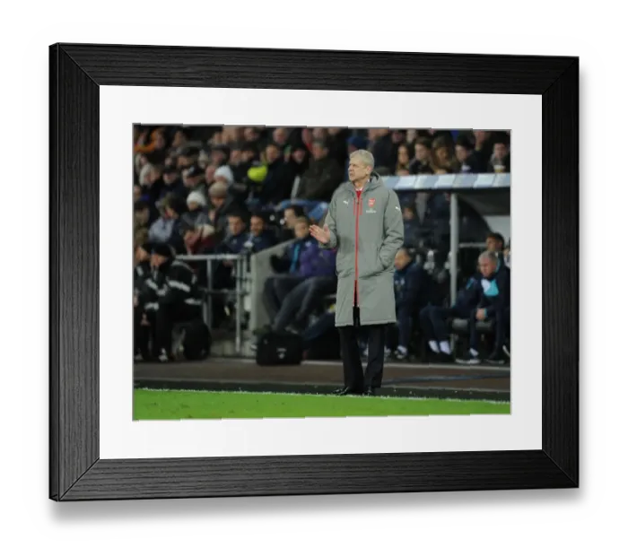 Framed Print : Arsene Wenger at the Tactical Battle: Swansea City vs Arsenal, Premier League 2016-17 Framed Print : Arsene Wenger at the Tactical Battle: Swansea City vs Arsenal, Premier League 2016-17