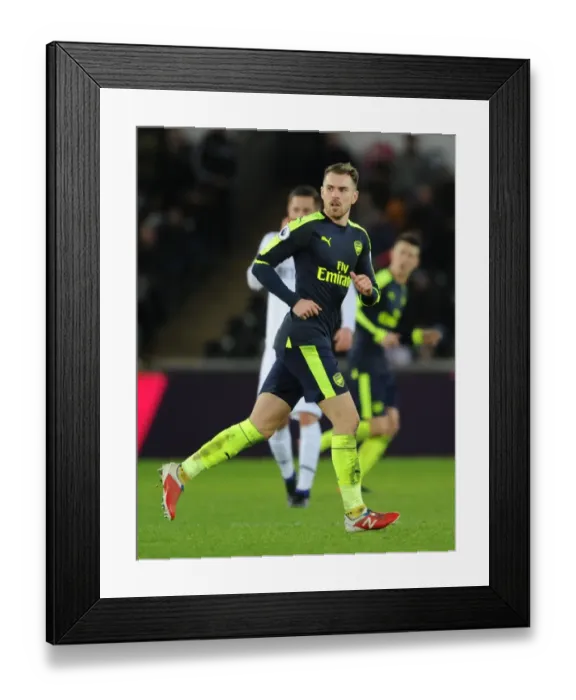 Framed Print : Arsenal's Aaron Ramsey in Action: Swansea City vs Arsenal (January 2017) Framed Print : Arsenal's Aaron Ramsey in Action: Swansea City vs Arsenal (January 2017)