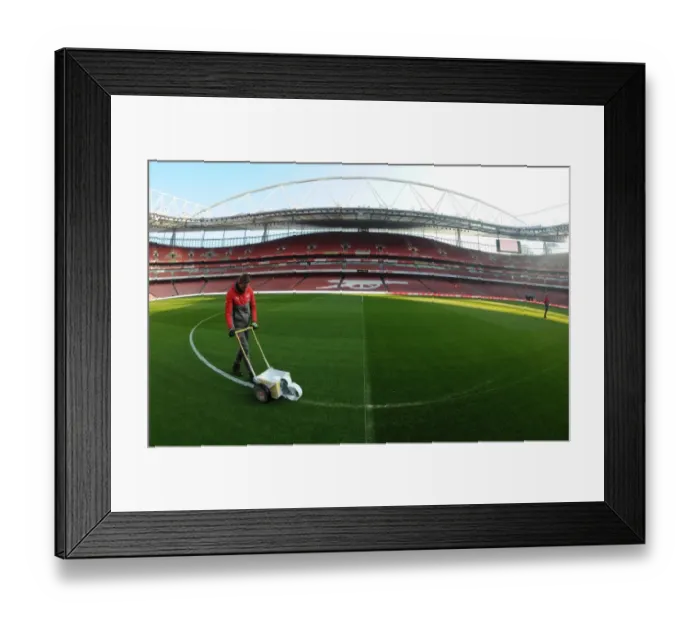 Framed Print : Arsenal vs Burnley: Premier League Clash at Emirates Stadium