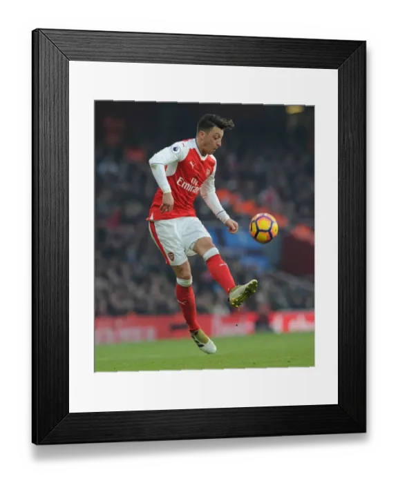 Framed Print : Mesut Ozil in Action: Arsenal vs Burnley, Premier League 2016-17 Framed Print : Mesut Ozil in Action: Arsenal vs Burnley, Premier League 2016-17