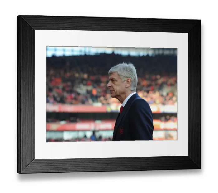 Framed Print : Arsene Wenger: Arsenal Manager before Arsenal vs Burnley, Premier League 2016-17 Framed Print : Arsene Wenger: Arsenal Manager before Arsenal vs Burnley, Premier League 2016-17