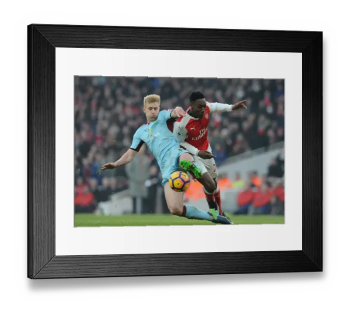 Framed Print : Intense Rivalry: Welbeck vs Mee - Arsenal vs Burnley Premier League Battle (2016-17) Framed Print : Intense Rivalry: Welbeck vs Mee - Arsenal vs Burnley Premier League Battle (2016-17)