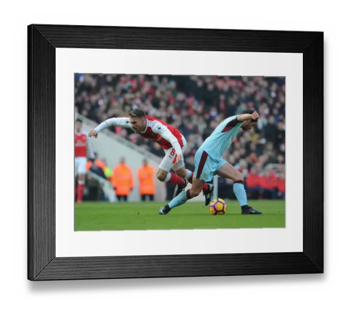 Framed Print : Arsenal vs. Burnley: Intense Battle at Emirates Stadium, January 2017 Framed Print : Arsenal vs. Burnley: Intense Battle at Emirates Stadium, January 2017