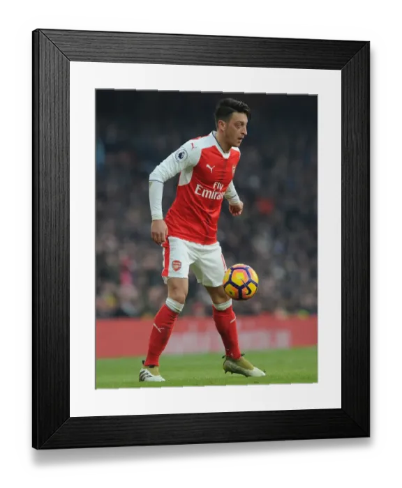 Framed Print : Mesut Ozil in Action: Arsenal vs Burnley, Premier League 2016-17 Framed Print : Mesut Ozil in Action: Arsenal vs Burnley, Premier League 2016-17