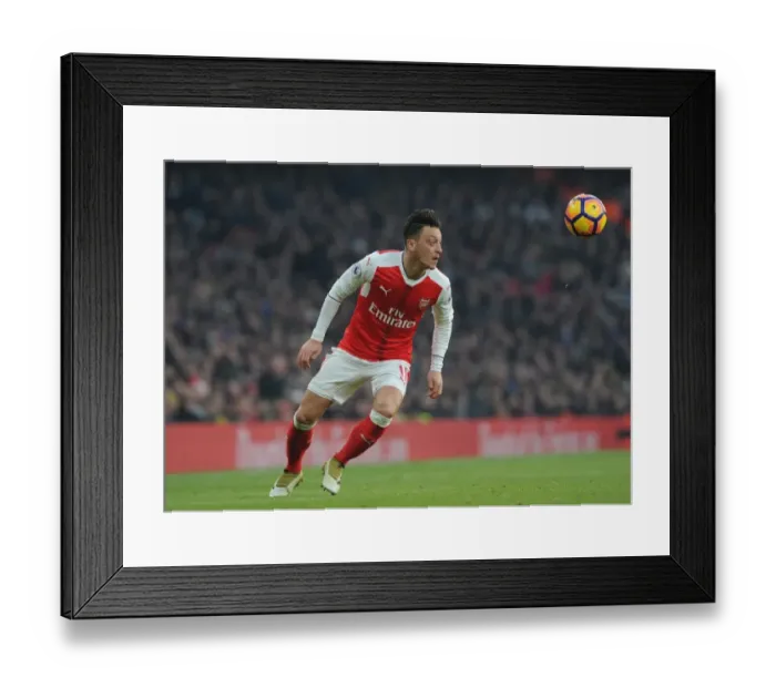 Framed Print : Mesut Ozil in Action: Arsenal vs Burnley, Premier League 2016-17 Framed Print : Mesut Ozil in Action: Arsenal vs Burnley, Premier League 2016-17