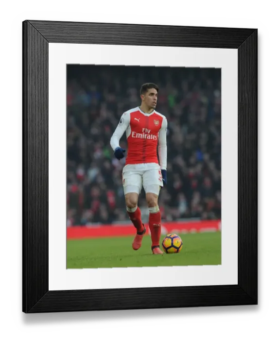 Framed Print : Arsenal's Gabriel Faces Burnley Challenge in Premier League Clash Framed Print : Arsenal's Gabriel Faces Burnley Challenge in Premier League Clash