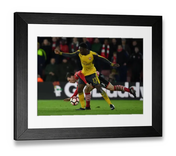 Framed Print : Southampton vs. Arsenal: FA Cup Clash - Welbeck vs. Hojbjerg Framed Print : Southampton vs. Arsenal: FA Cup Clash - Welbeck vs. Hojbjerg