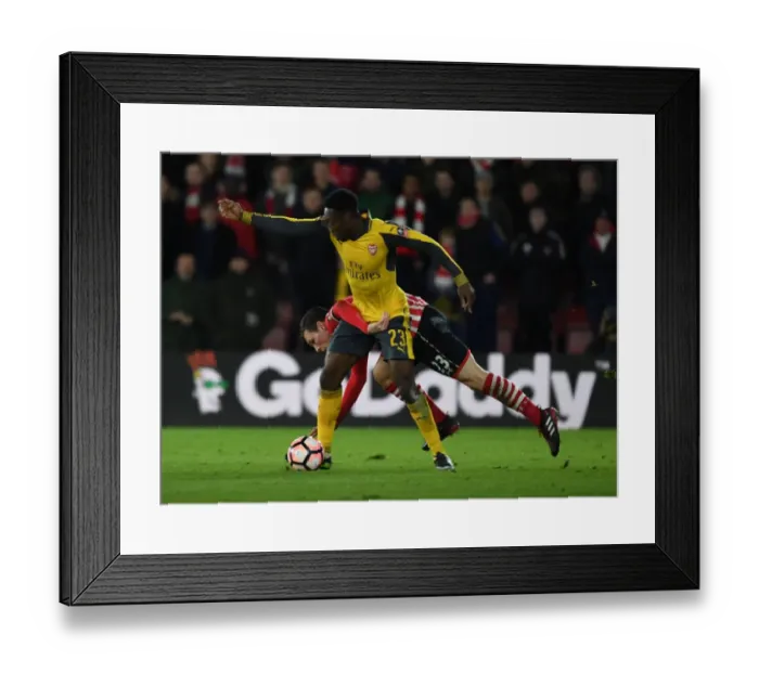 Framed Print : Southampton vs Arsenal: FA Cup Clash - Welbeck vs Hojbjerg Battle Framed Print : Southampton vs Arsenal: FA Cup Clash - Welbeck vs Hojbjerg Battle