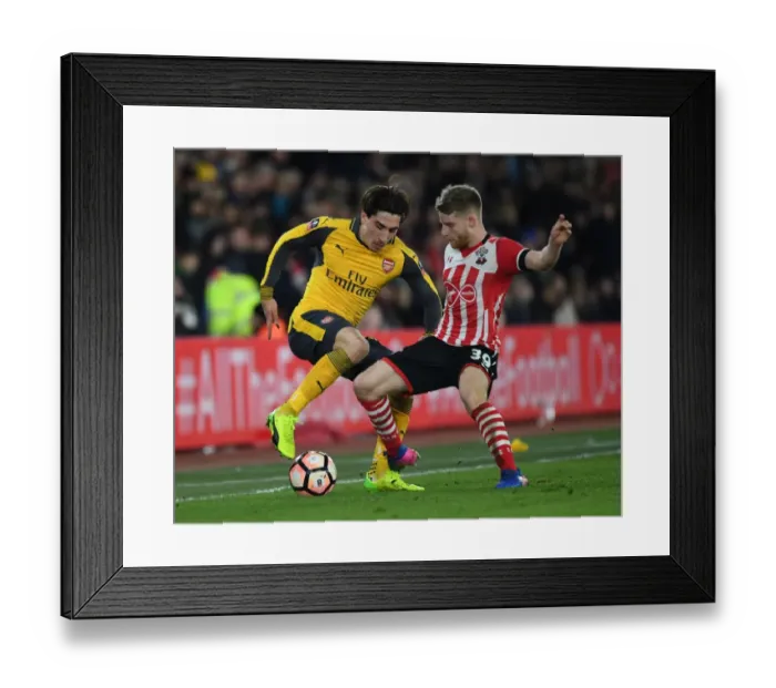 Framed Print : Arsenal vs Southampton: FA Cup Clash - Hector Bellerin vs Josh Sims Framed Print : Arsenal vs Southampton: FA Cup Clash - Hector Bellerin vs Josh Sims