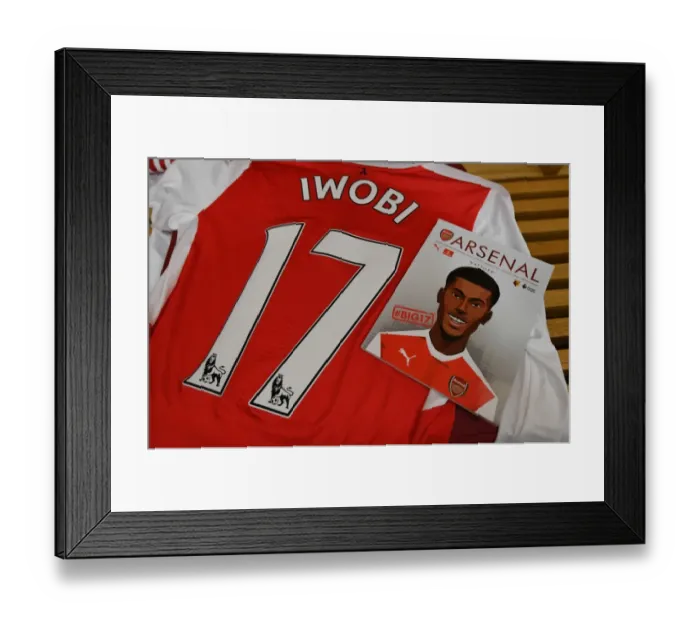 Framed Print : Arsenal vs. Watford: Premier League Showdown at Emirates Stadium (January 2017)