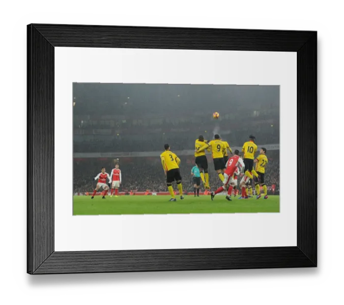 Framed Print : Arsenal v Watford - Premier League