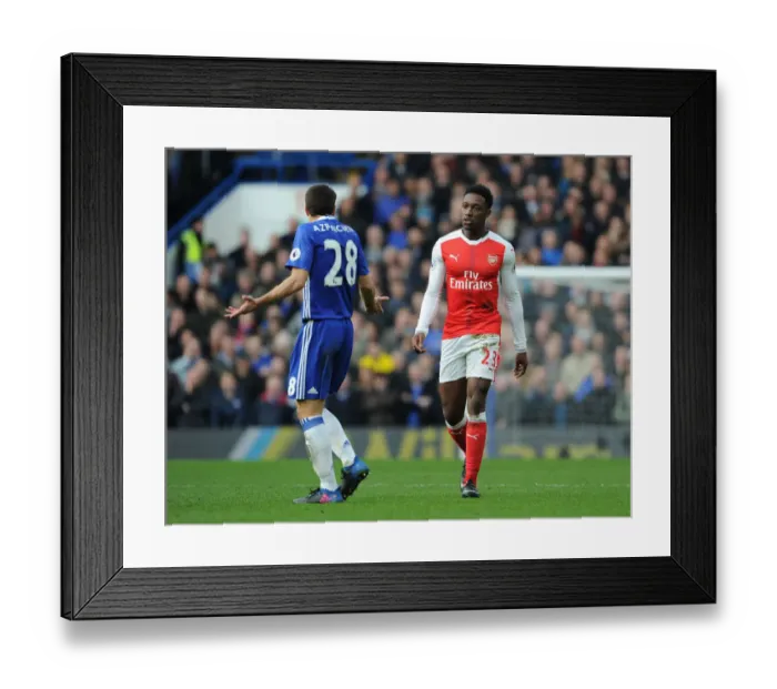 Framed Print : Chelsea vs Arsenal: Intense Moment Between Danny Welbeck and Cesar Azpilicueta in the 2016-17 Premier League Clash Framed Print : Chelsea vs Arsenal: Intense Moment Between Danny Welbeck and Cesar Azpilicueta in the 2016-17 Premier League Clash