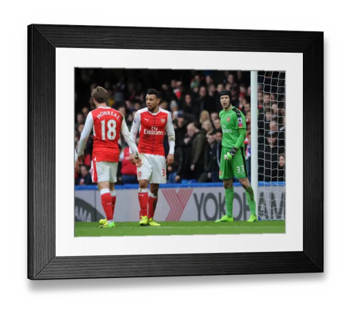 Framed Print : Petr Cech's Unwavering Focus: A Chelsea vs. Arsenal Rivalry (2016-17) Framed Print : Petr Cech's Unwavering Focus: A Chelsea vs. Arsenal Rivalry (2016-17)