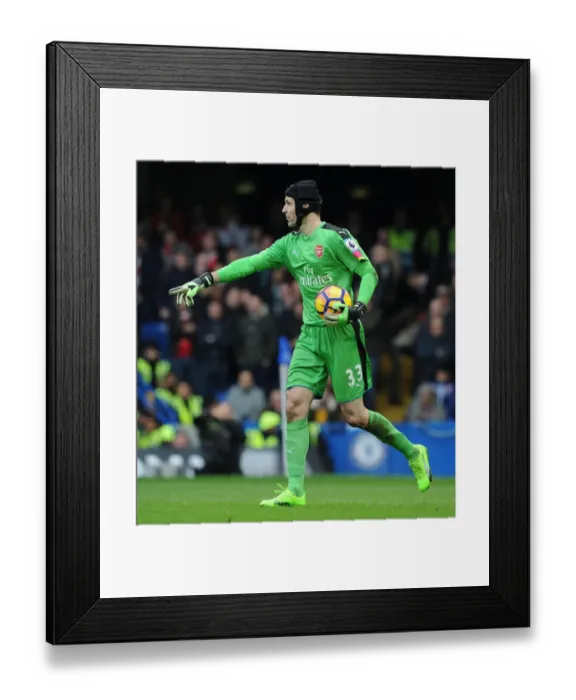 Framed Print : Petr Cech's Unwavering Focus: A Legendary Goalkeeper in the Chelsea vs. Arsenal Rivalry (2016-17) Framed Print : Petr Cech's Unwavering Focus: A Legendary Goalkeeper in the Chelsea vs. Arsenal Rivalry (2016-17)