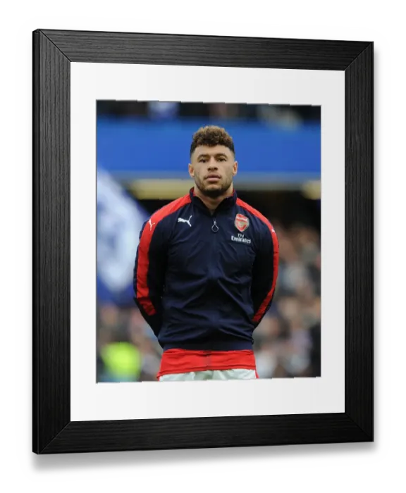 Framed Print : Alex Oxlade-Chamberlain: Arsenal Star Before Chelsea Clash, Premier League 2016-17