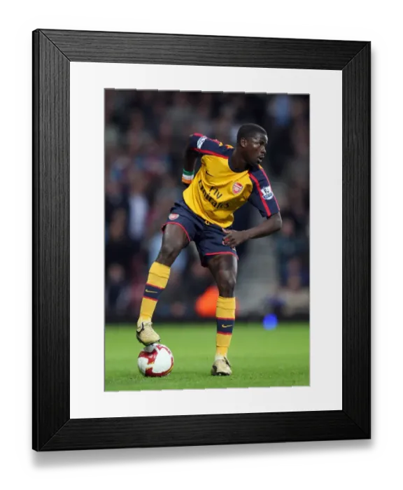 Framed Print : Emmanuel Eboue's Unforgettable Performance: Arsenal's 2-0 Victory Over West Ham United, October 2008 Framed Print : Emmanuel Eboue's Unforgettable Performance: Arsenal's 2-0 Victory Over West Ham United, October 2008