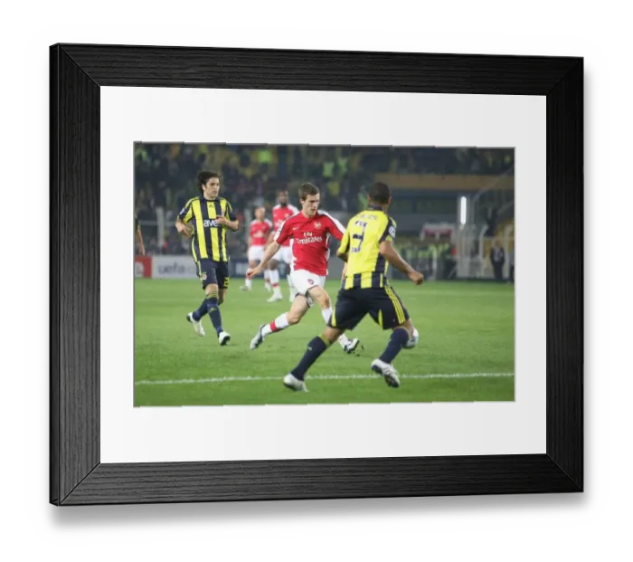 Framed Print : Aaron Ramsey scores Arsenals 5th goal Framed Print : Aaron Ramsey scores Arsenals 5th goal