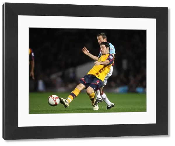 Cesc Fabregas (Arsenal) Lee Bowyer (West Ham)