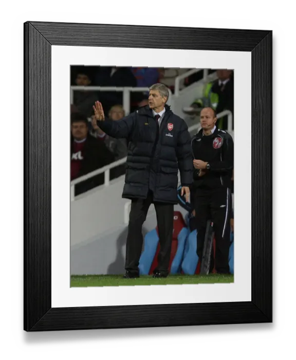 Framed Print : Wenger's Arsenal Secures 2-0 Victory over West Ham United, 2008 Framed Print : Wenger's Arsenal Secures 2-0 Victory over West Ham United, 2008