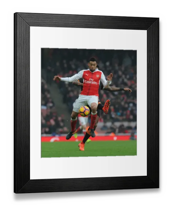 Framed Print : Arsenal vs Hull City: Coquelin vs Huddlestone Clash in Premier League Showdown Framed Print : Arsenal vs Hull City: Coquelin vs Huddlestone Clash in Premier League Showdown
