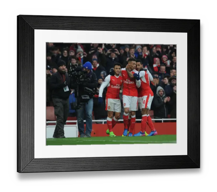 Framed Print : Arsenal's Alexis Sanchez Scores First Goal vs. Hull City, 2016-17 Premier League Framed Print : Arsenal's Alexis Sanchez Scores First Goal vs. Hull City, 2016-17 Premier League