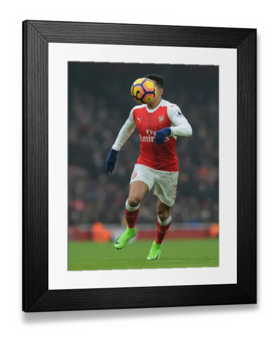 Framed Print : Arsenal's Alexis Sanchez in Action against Hull City during the 2016-17 Premier League Match Framed Print : Arsenal's Alexis Sanchez in Action against Hull City during the 2016-17 Premier League Match