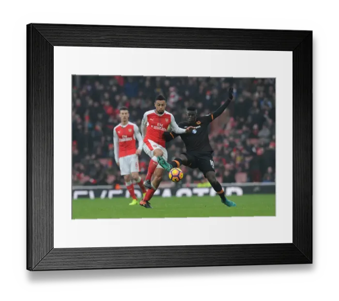 Framed Print : Arsenal vs Hull City: Coquelin Clashes with Diaye in Premier League Showdown Framed Print : Arsenal vs Hull City: Coquelin Clashes with Diaye in Premier League Showdown