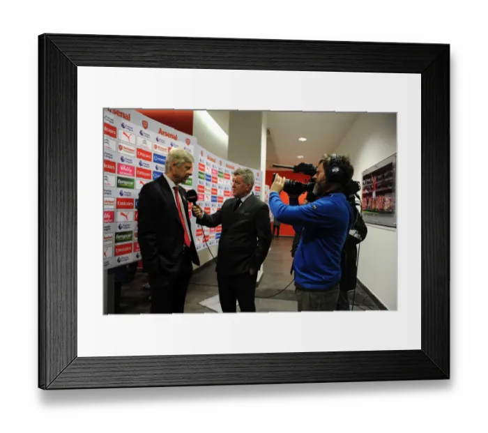 Framed Print : Arsene Wenger Pre-Match Interview: Arsenal vs Hull City, Premier League 2016-17 Framed Print : Arsene Wenger Pre-Match Interview: Arsenal vs Hull City, Premier League 2016-17