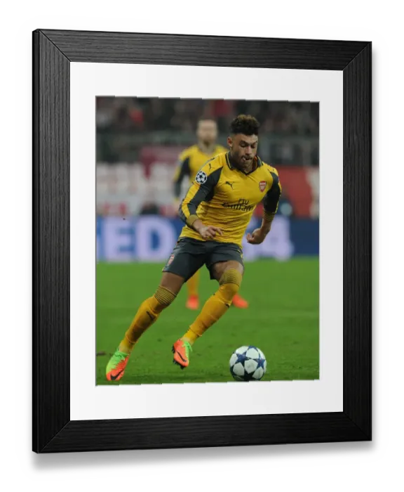Framed Print : Arsenal's Alex Oxlade-Chamberlain Faces Bayern Munchen in Champions League Showdown Framed Print : Arsenal's Alex Oxlade-Chamberlain Faces Bayern Munchen in Champions League Showdown