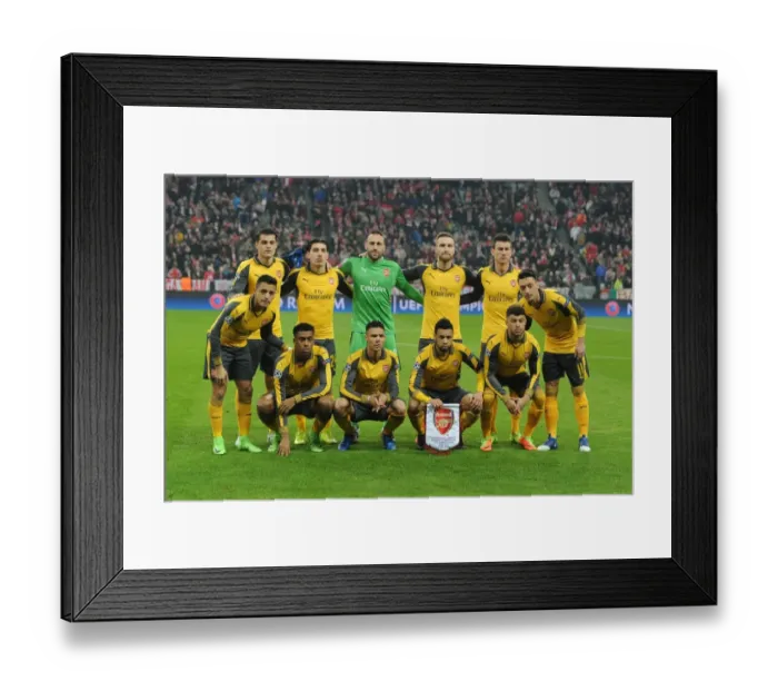 Framed Print : Arsenal vs. Bayern Munich: UEFA Champions League Showdown - First Leg, 2017: The Battle Begins Framed Print : Arsenal vs. Bayern Munich: UEFA Champions League Showdown - First Leg, 2017: The Battle Begins