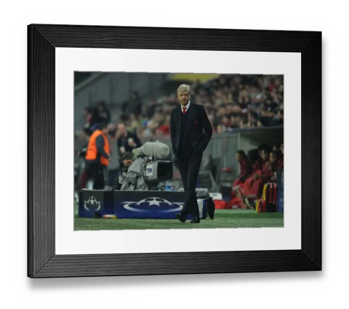 Framed Print : Arsene Wenger at Allianz Arena: Leading Arsenal in the UEFA Champions League Battle against Bayern Munich (2016-17) Framed Print : Arsene Wenger at Allianz Arena: Leading Arsenal in the UEFA Champions League Battle against Bayern Munich (2016-17)