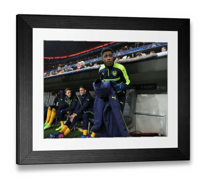 Framed Print : Arsenal's Danny Welbeck Prepares for Bayern Munich Showdown in Champions League Framed Print : Arsenal's Danny Welbeck Prepares for Bayern Munich Showdown in Champions League