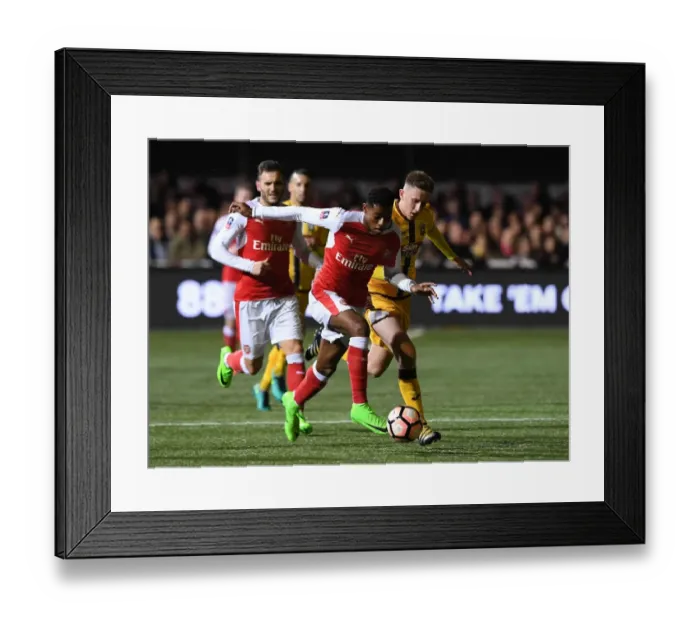 Framed Print : Sutton United Stuns Arsenal: The FA Cup Upset of the Century Framed Print : Sutton United Stuns Arsenal: The FA Cup Upset of the Century