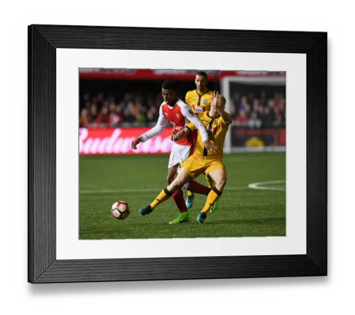 Framed Print : Sutton United's FA Cup Shock: Arsenal Caught Unawares Framed Print : Sutton United's FA Cup Shock: Arsenal Caught Unawares